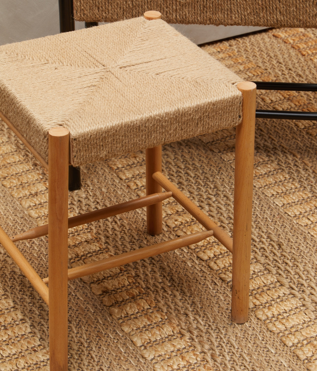 Oliver Natural Wood Stool