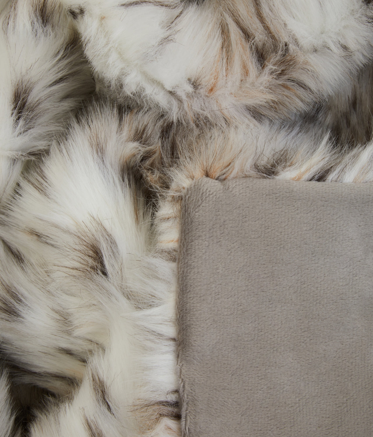 Animal Print Fur Throw