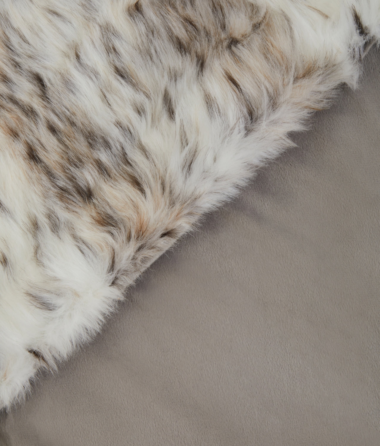 Animal Print Fur Throw