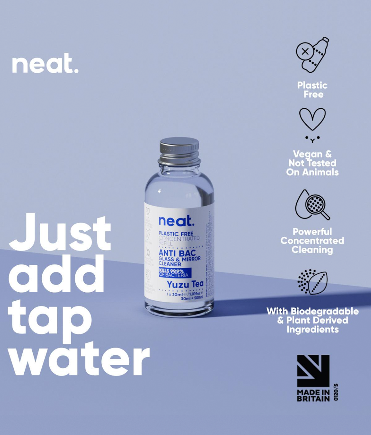 Neat Anti-Bac Glass & Mirror Cleaner