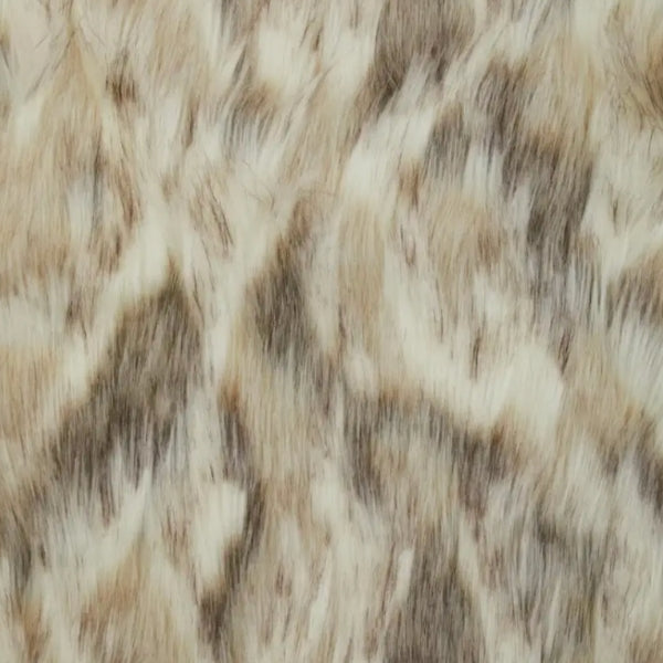 Lamina Natural Fur Throw