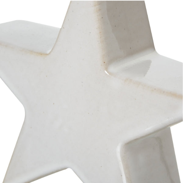 Ceramic Standing Star