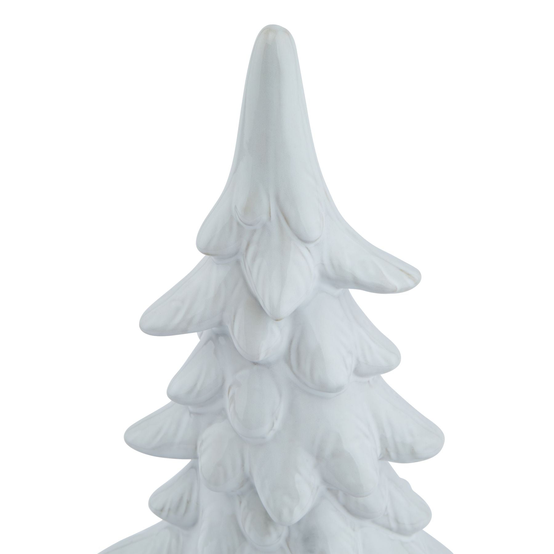 Ceramic Snowy Fir Tree