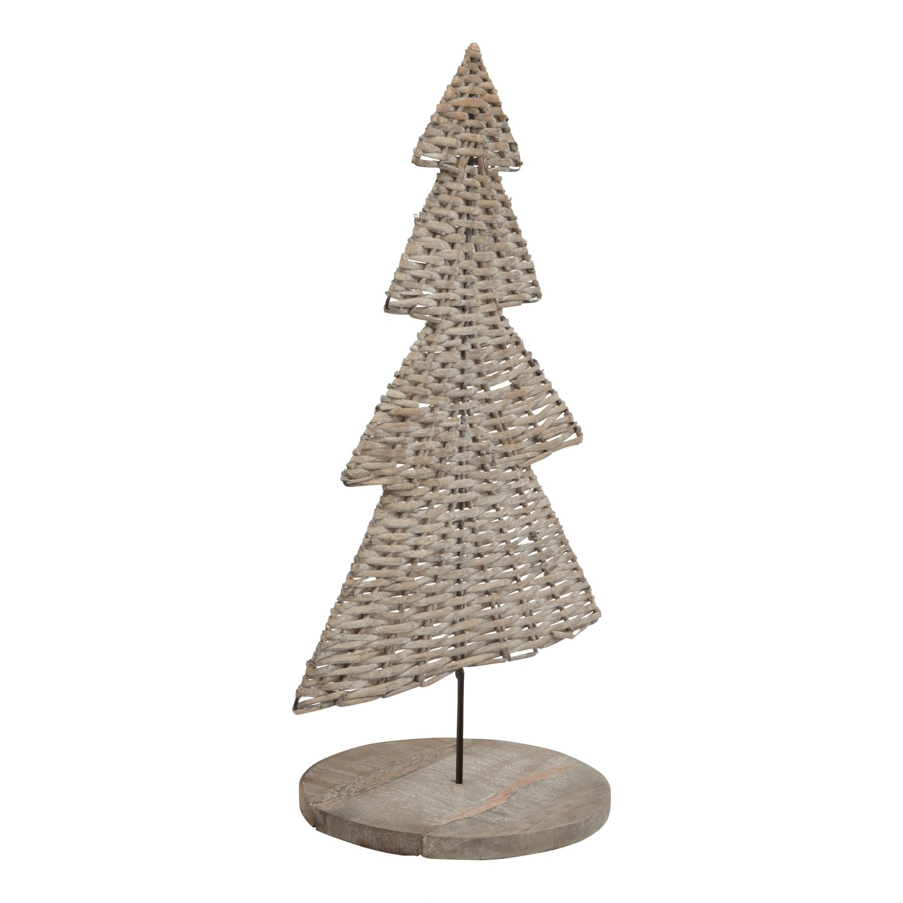 Wicker Tree Ornament