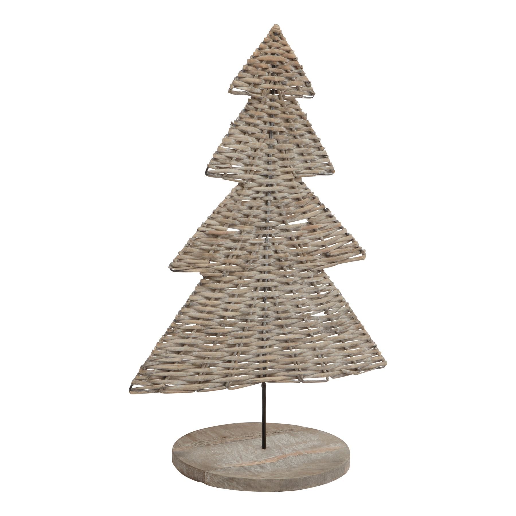 Wicker Tree Ornament