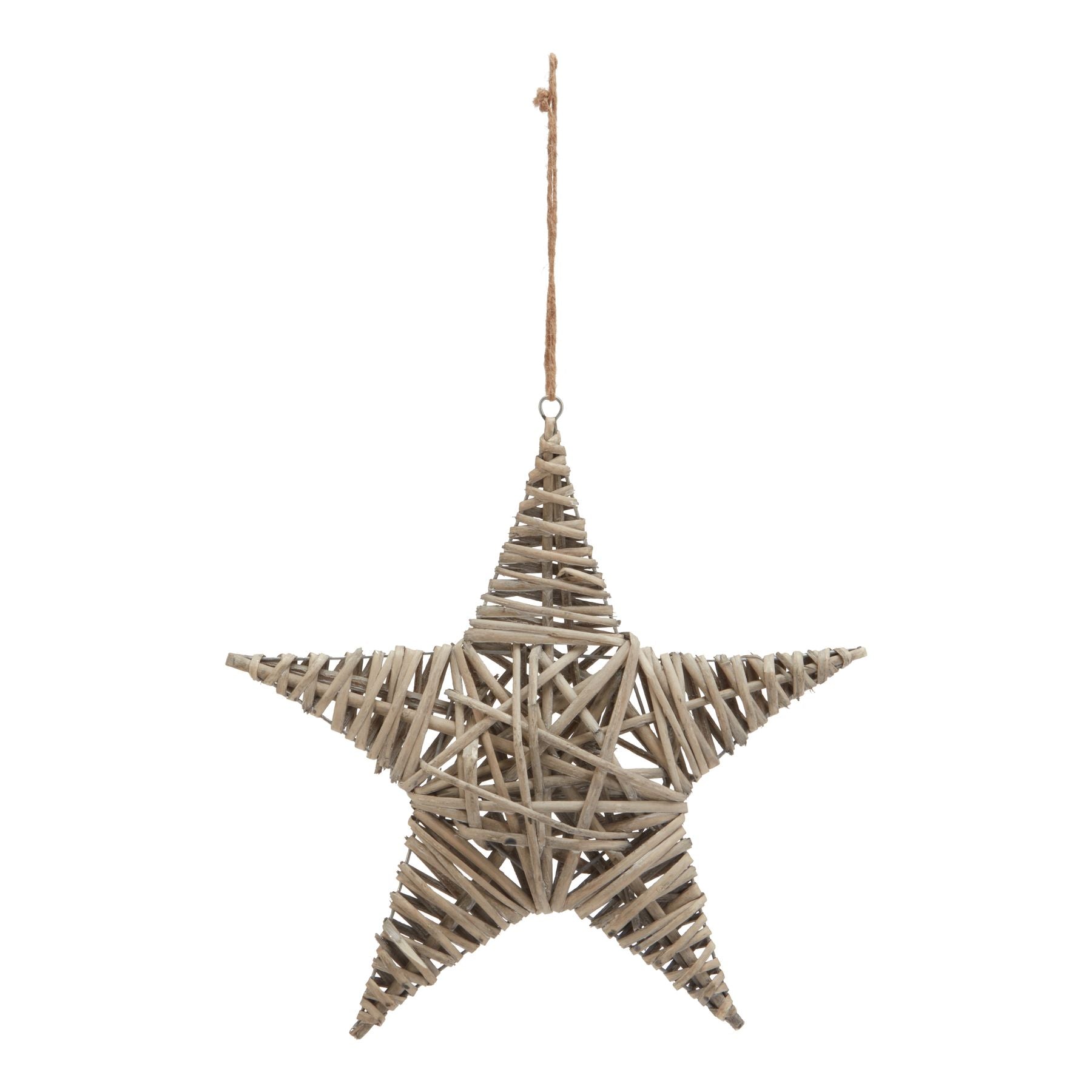 Large Wicker Star