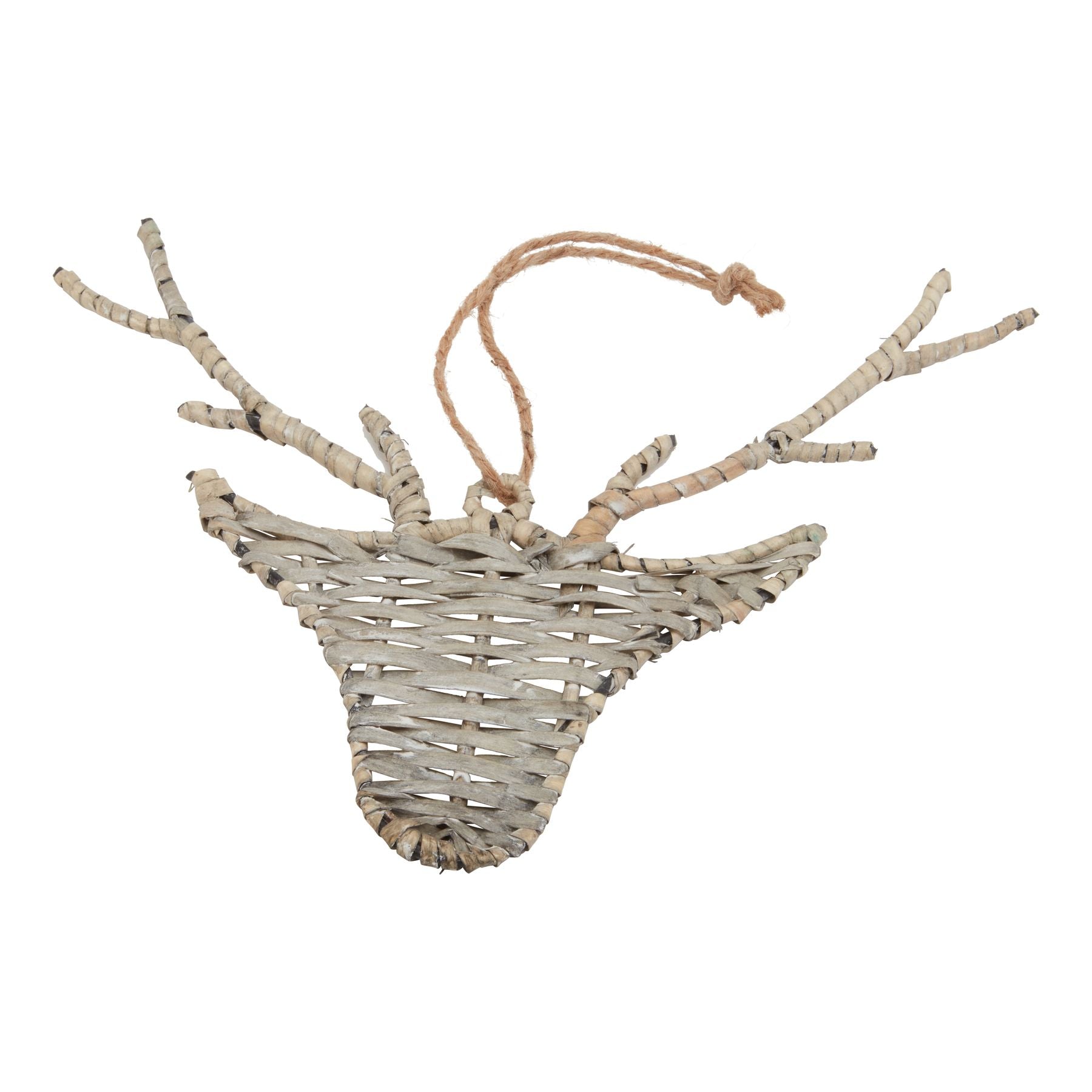 Wicker Hanging Reindeer