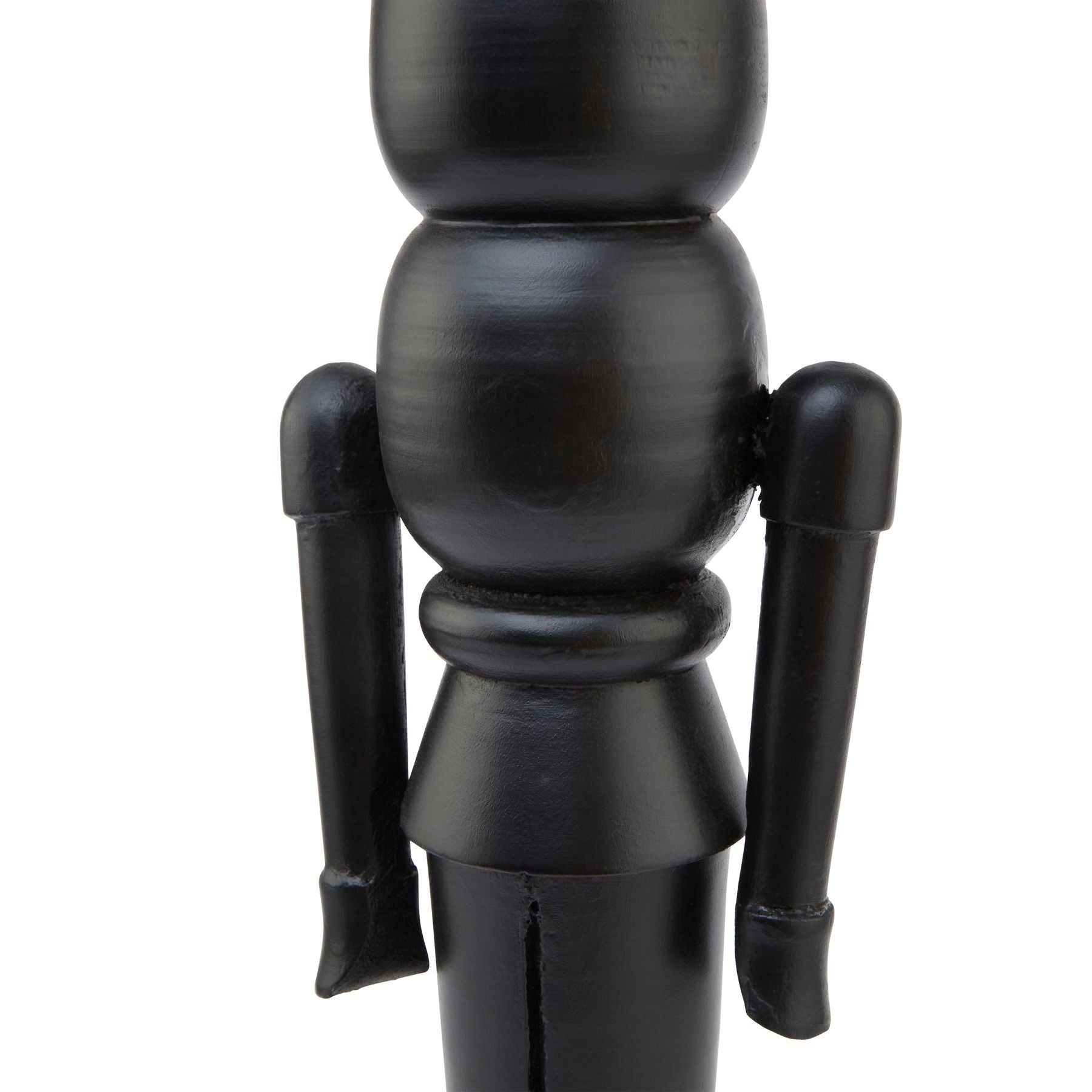 Black Wooden Nutcracker