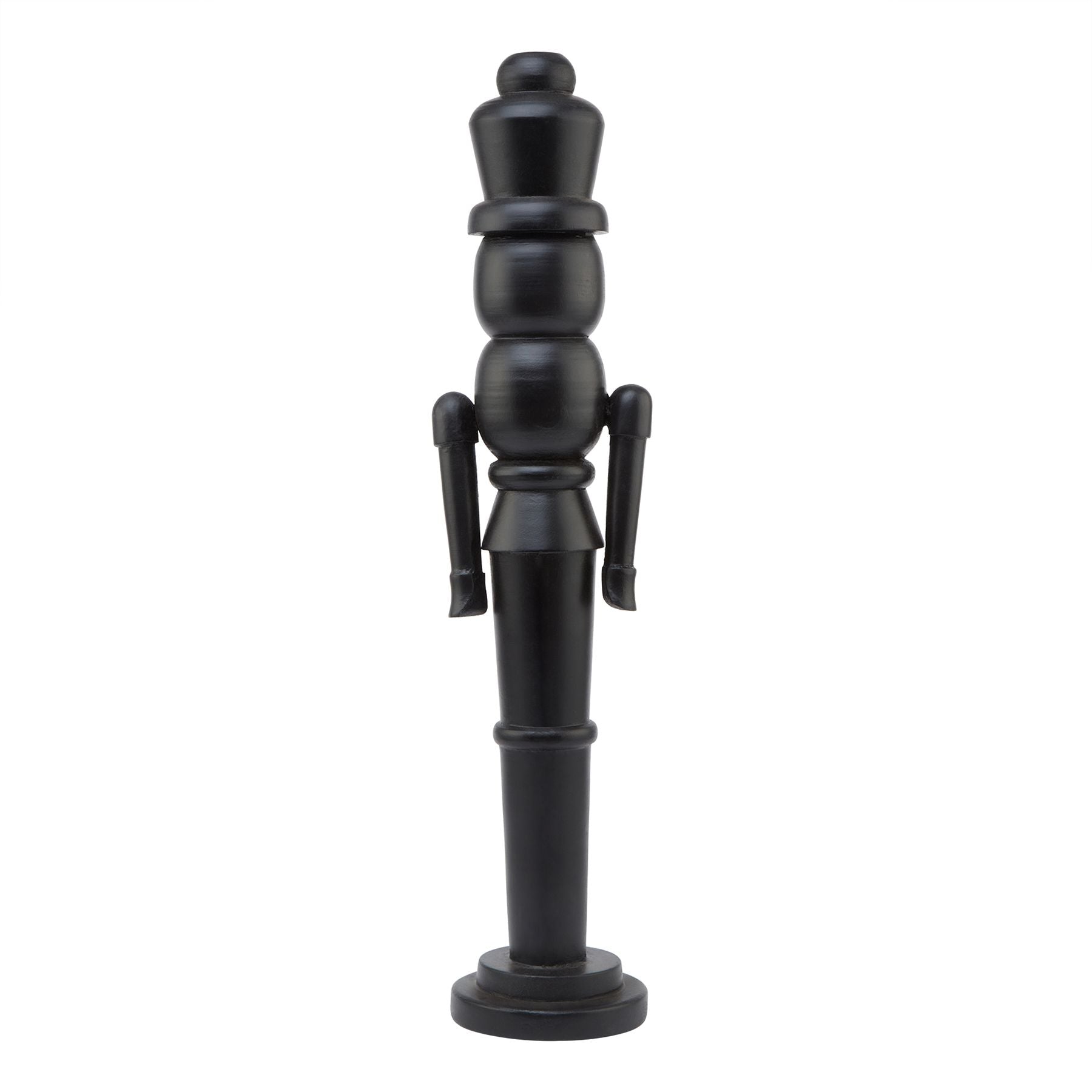 Black Wooden Nutcracker