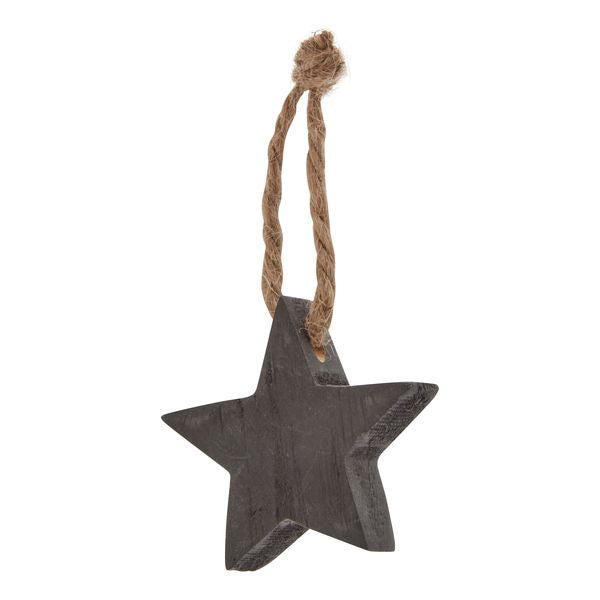 Wooden Star Hanging Decorations