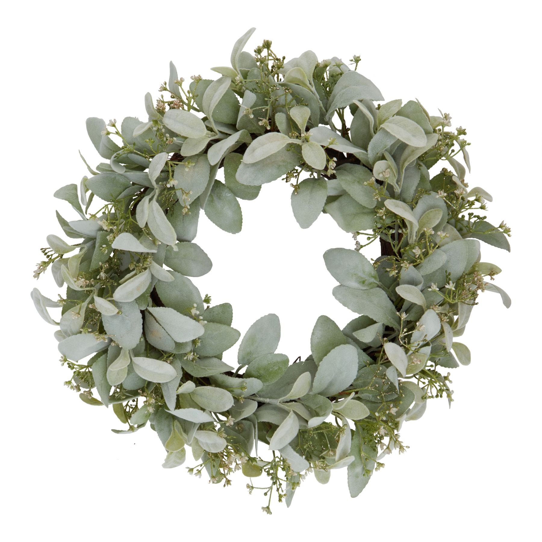 Winter Candle Wreath