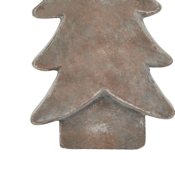 Cocoa Wooden Tree Ornament