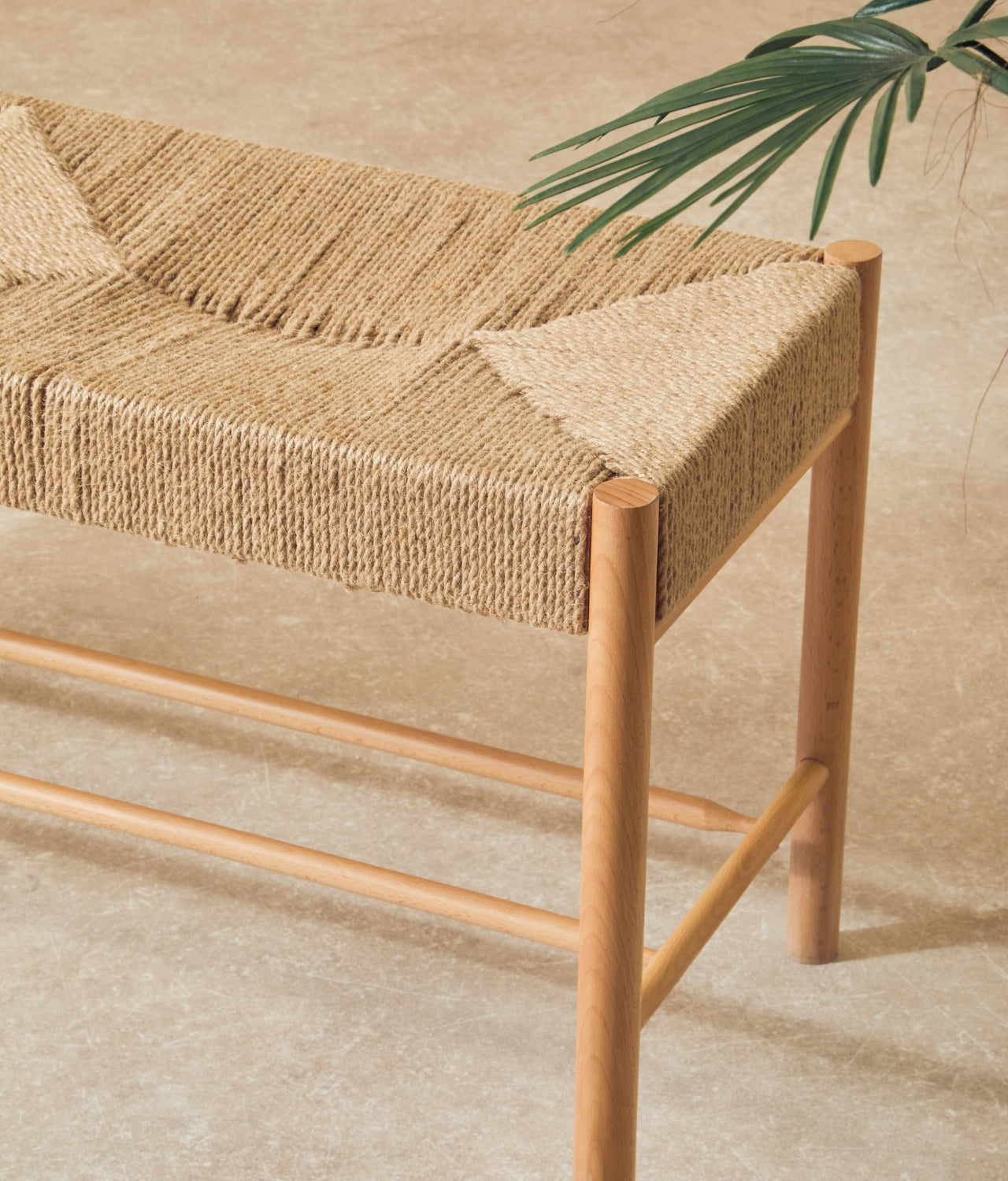 Oliver Natural Wood Bench