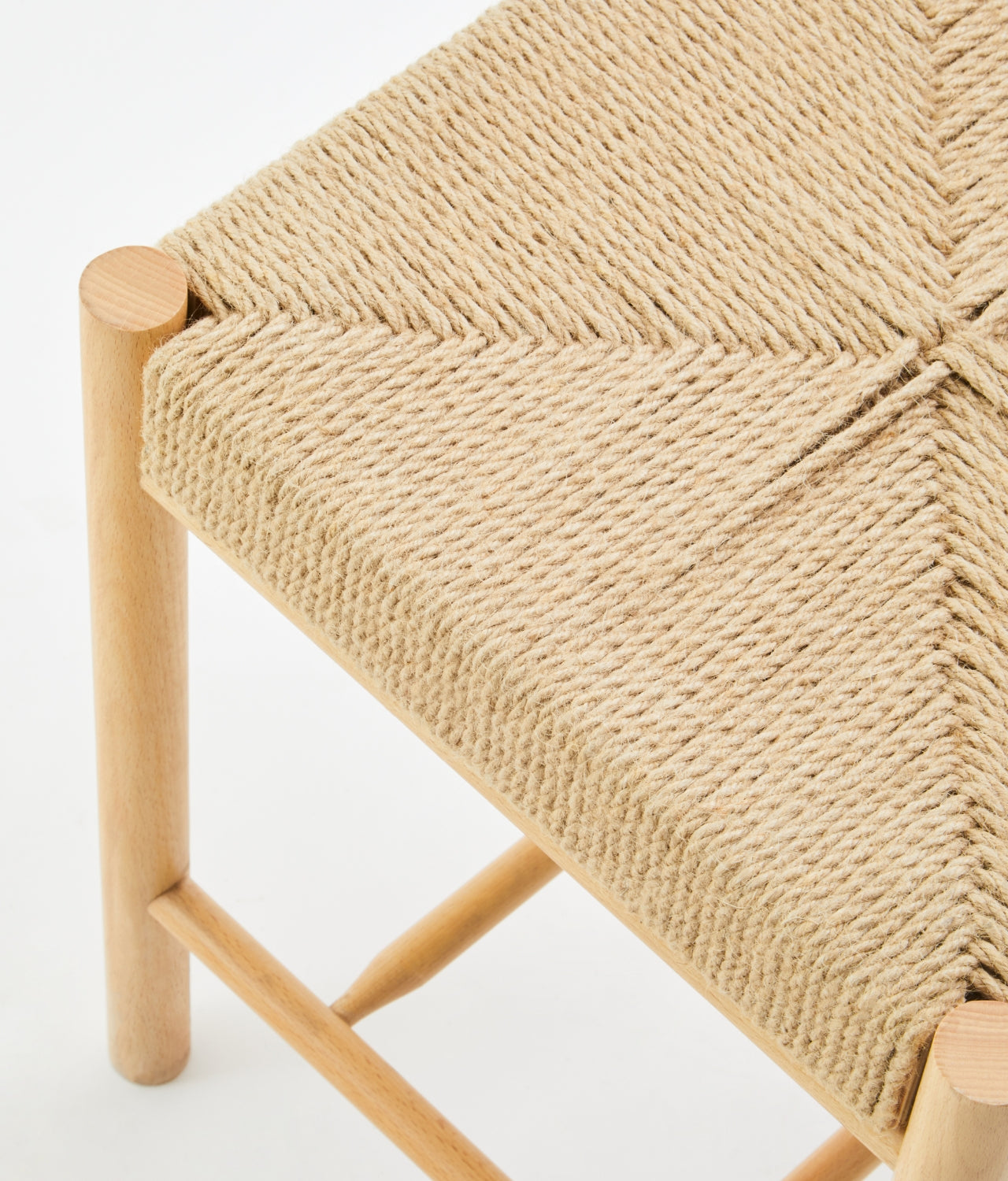 Oliver Natural Wood Stool