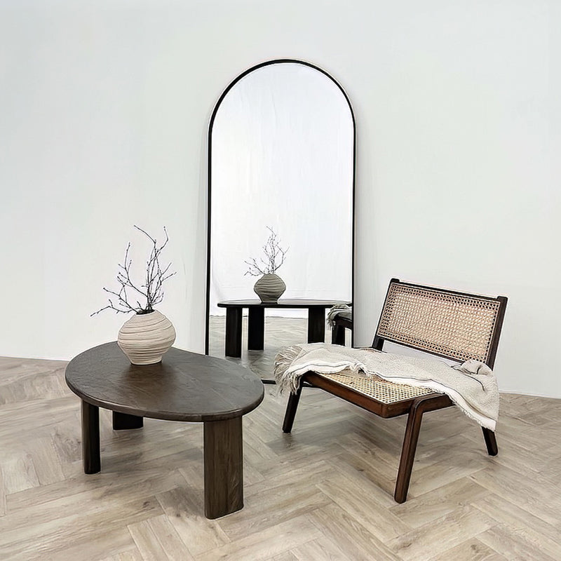 Mocha Ombre Fur Throw